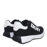 DKNY K3316990 Niva Lace Up Sneakers - Black/White