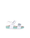 GARVALIN 242451 -B BIANCO WHITE SANDALS