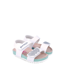 GARVALIN 242451 -B BIANCO WHITE SANDALS