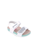 GARVALIN 242451 -B BIANCO WHITE SANDALS