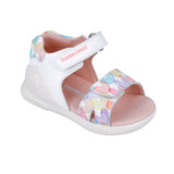BIOMECANICS 252141 -B ESTAMPADA HEARTS WHITE SANDALS