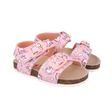 GARVALIN 252463-A032 ROSA SANDALS pink