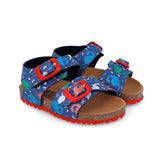 GARVALIN 252472 -A008 AZUL MARINO SANDALS
