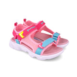 GARVALIN  Παιδικό Δερμάτινο Παπουτσοπέδιλο 252870-D032 ROSA SANDALS