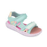 GARVALIN 252878-D AQUA SANDALS