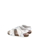 GARVALIN 262467-B313 BLACO Y PLATA SANDALS