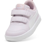 PUMA 310252 12  COURTFLEX LILAC FROST PUMA WHITE SNEAKERS