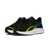 PUMA 311650 11 POUNCE LITE AC+PS BLACK LIME SNEAKERS