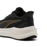 PUMA 312586 04 DASHER LITE BLACK-GOLD-WHITE SNEAKERS