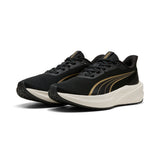 PUMA 312586 04 DASHER LITE BLACK-GOLD-WHITE SNEAKERS