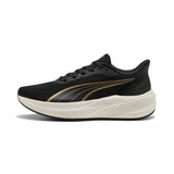 PUMA 312586 04 DASHER LITE BLACK-GOLD-WHITE SNEAKERS