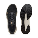 PUMA 312586 04 DASHER LITE BLACK-GOLD-WHITE SNEAKERS