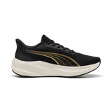 PUMA 312586 04 DASHER LITE BLACK-GOLD-WHITE SNEAKERS