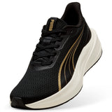 PUMA 312586 04 DASHER LITE BLACK-GOLD-WHITE SNEAKERS