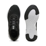 PUMA 312967 01 SOFTRIDE CHARM ANIMAL WNS WHITE-BLACK SNEAKERS