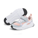 PUMA 390839  04 TRINITY ROSE DUST-WHITE-GRAY-LAVENDER SNEAKERS GILRS