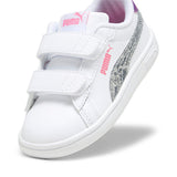 PUMA SMASH 392586 3.0 L STAR GLOW INF KIDS WHITE SILVER