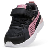 PUMA KIDS 401495 07 XRAY BLACK PINK SNEAKERS