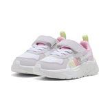 PUMA 405022 02 LT COME ON AC+INF LEVENDER-WHITE APPLE SPRITZ SNEAKERS