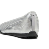 PUMA 405843 01 CATCH  BALLERINA METALCWHISPR PUMA SILVER-PUMA BLACK FLATS