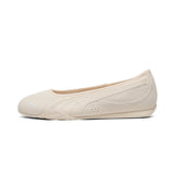 PUMA 406310 02  CATCH SOLEIL BALLERINA SD  ALPINE SNOW-PUMA WHITE SNEAKERS