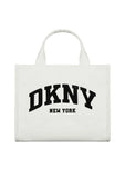 DKNY R41AOR57 MMW MARSHMALLOW HADLEE TOTE HANDBAG