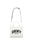 DKNY R41AOR57 MMW MARSHMALLOW HADLEE TOTE HANDBAG
