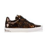 DKNY K3628030 Abeni Lace Up Sneakers - Brown Multi