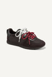 DKNY K3600076 Arianna Lace Up Sneakers - Brown