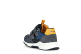GEOX B364YB022BC C0070  B PYRIP BOY GREY/YELLOW SNEAKER