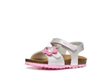 GEOX B552RD 000NF C1000 WHITE SANDALS