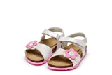 GEOX B552RD 000NF C1000 WHITE SANDALS