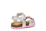 GEOX B552RD 000NF C1000 WHITE SANDALS