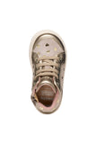 GEOX B563HA 0BSNF C5005 &nbsp;B NASHIK A PRINT SUEDE=PEARL DK BEIGE BOOTIES
