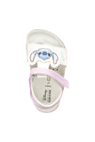 GEOX B652RB 000NF C1294 SILVER/SKY CHALKI SANDALS