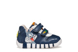 GEOX B6555B 011BC C4343 LT NAVY SNEAKERS