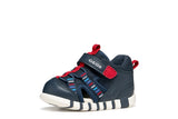GEOX B655PB NAVY/RED OBC14 C0735 SANDALS