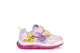 GEOX B6561B 0HH11 C8020 LILAC SNEAKERS LIGHTS