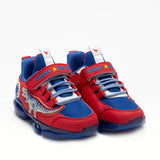 BULL BOYS  RED NAVY SNEAKERS Bull Boys ΜΕ ΗΧΟ παιδικά Sneakers με & Φωτάκια Κόκκινα DNAR5008A00-RYRS