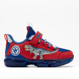 BULL BOYS  RED NAVY SNEAKERS Bull Boys ΜΕ ΗΧΟ παιδικά Sneakers με & Φωτάκια Κόκκινα DNAR5008A00-RYRS