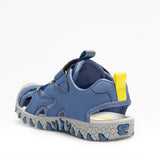 BULL BOYS DNCL4530 SPINOSAURO BLUE SANDALS