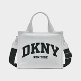 DKNY R41AOC80 MMW MARSHMALLOW HADLEE SM TOTE HANDBAG