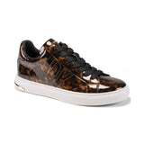 DKNY K3628030 Abeni Lace Up Sneakers - Brown Multi