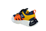 BULL BOYS DNAL5118 JURASSIC REX BLUE/GIALO SNEAKERS