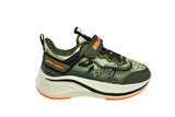 BULL BOYS DNAR5274 URAGANO REX VERDE GIUNGLA SNEAKERS