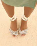 MANEBI HEMP CRYSLATS G 4.1 NATURAL WITH GEMS ESPADRILLES