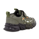 BULL BOYS DNAL3396 AS42 SPINOSAURO GREEN SNEAKERS