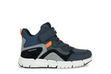 GEOX  J269XA032MEC0659  JFLEXYPER BOY NAVY/ORANGE ANKLEBOOTS