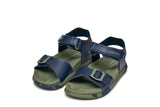 GEOX J35HMA 00054 CF4A3 FUSBETO NAVY/MILITARY SANDALS