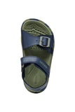 GEOX J35HMA 00054 CF4A3 FUSBETO NAVY/MILITARY SANDALS